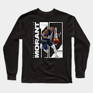 jamorant retro Long Sleeve T-Shirt